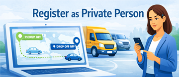 Registrer som privatpersonn